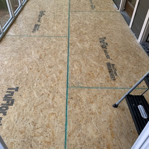 Sunroom Makeover - Homewood Carpet and Flooring in Green Springs Hwy