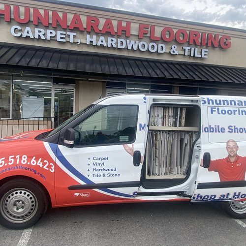 Shunnarah Flooring Gallery Photo - Vehicle Decals