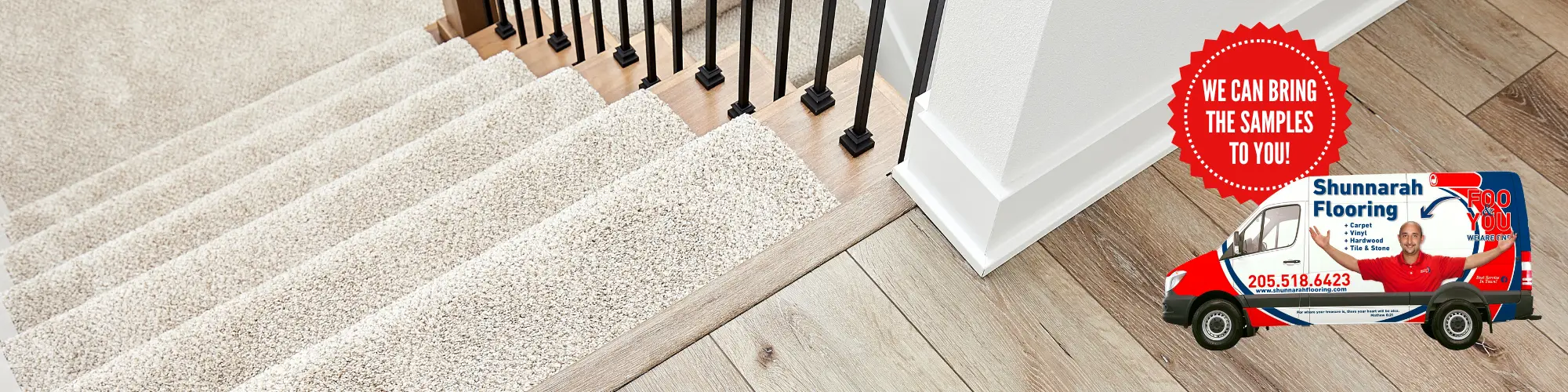 Custom carpet runners and area rugs