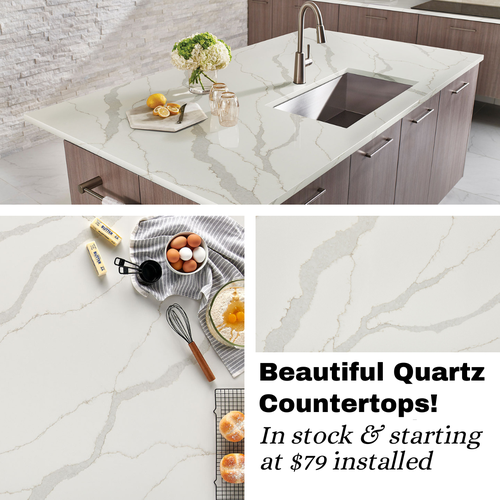 Beautiful Quartz Countertops Special at Shunnarah Flooring