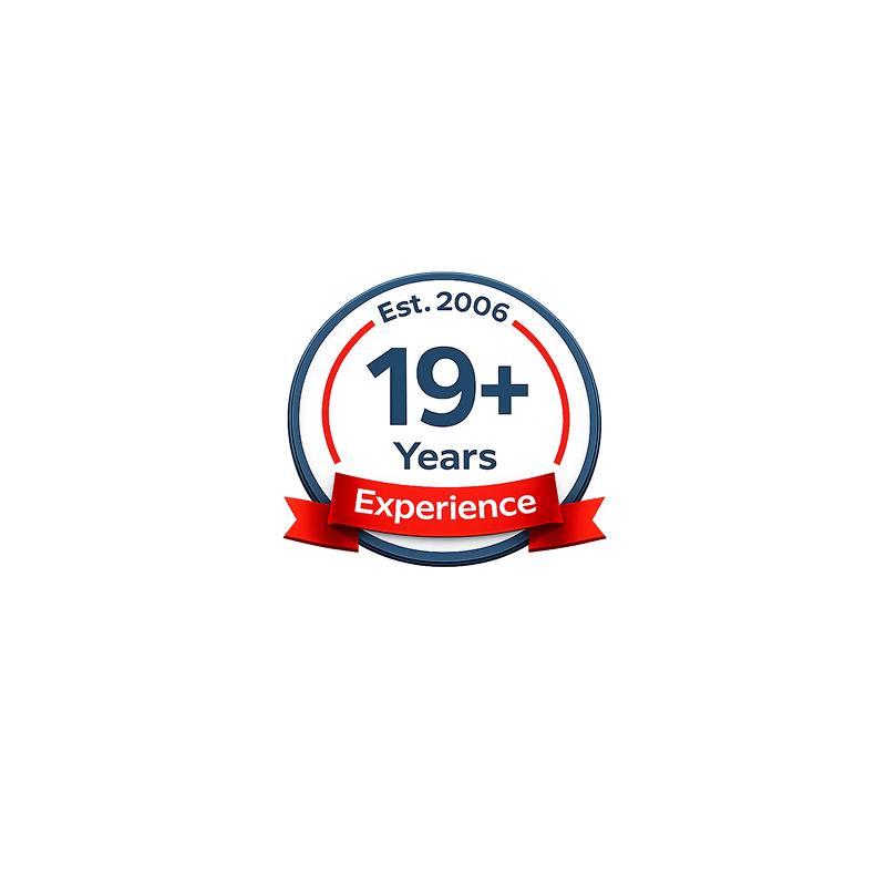 19+ Years Experience