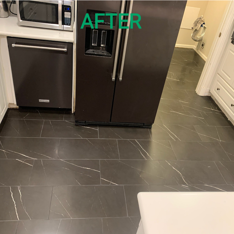Kitchen Flooring Makeover - Homewood Carpet and Flooring in Green Springs Hwy