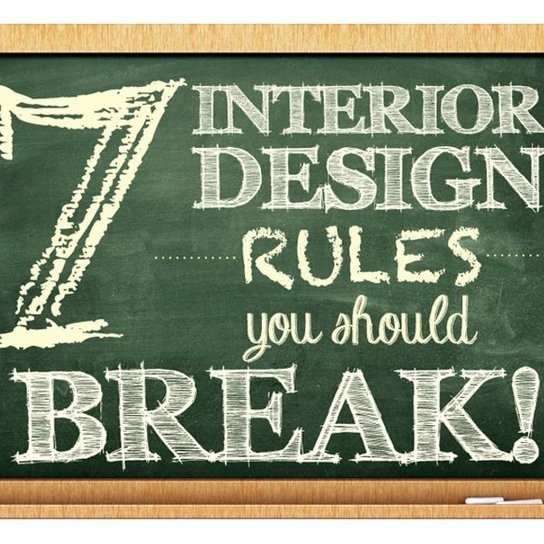 7 Interior Design Rules to Break