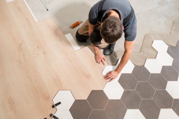 Flooring installation services in Homewood