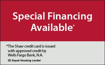 Learn more about financing options