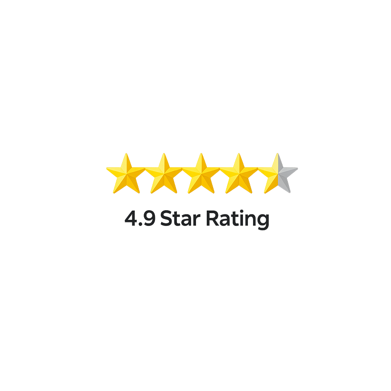 ⭐ 4.9-Star Rated