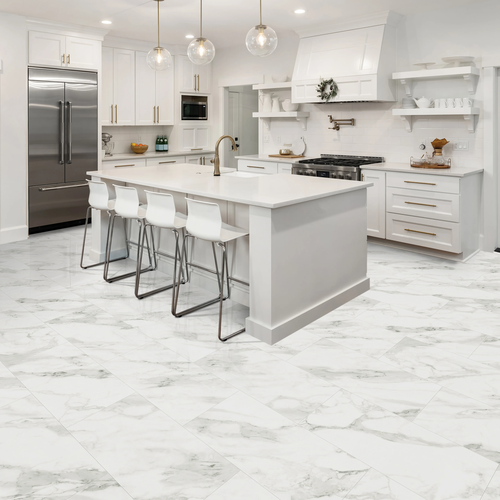 Stanton - Carrara, color Bianco (Tile Look) Shunnarah Flooring