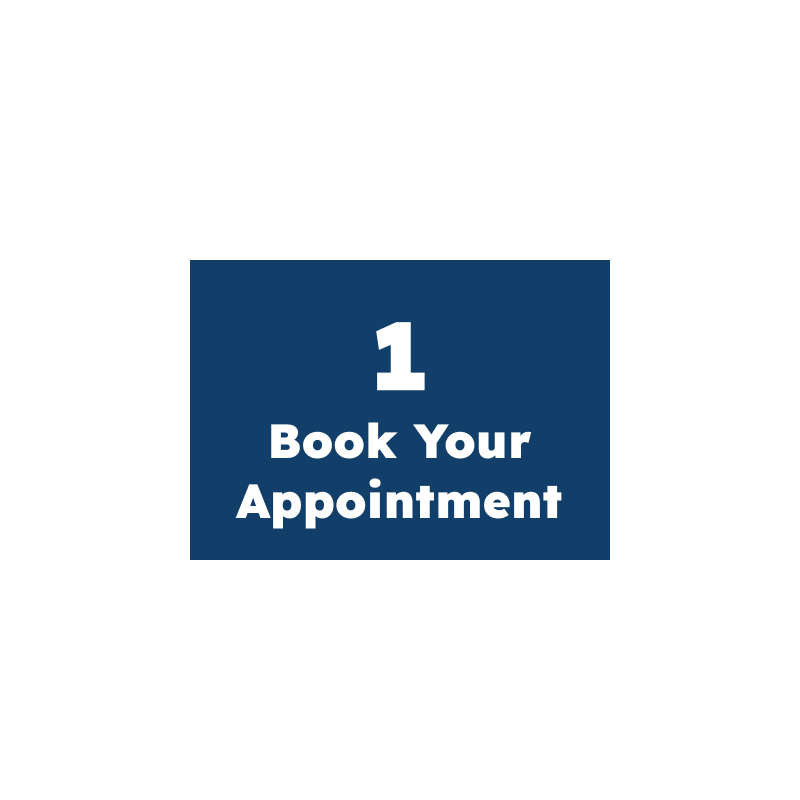 1. Book your appointment
